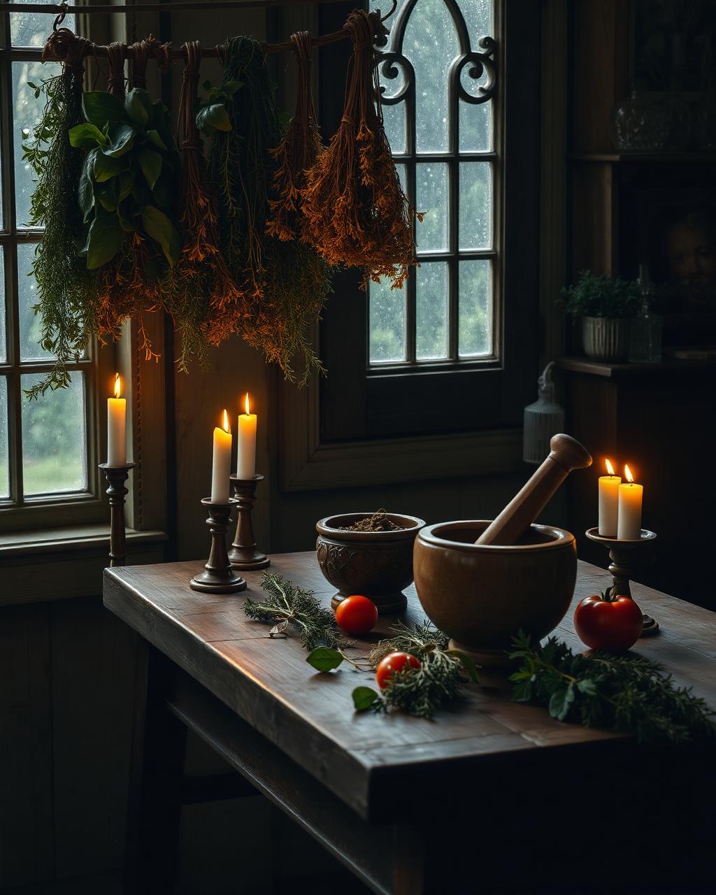 Classical portrait — The Apothecary